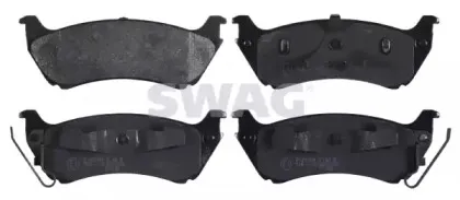 Комплект тормозных колодок, дисковый тормоз SWAG купить